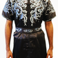 #10 Black with Stunning Silver Clouds Embroidery Silk