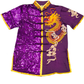 Purple Dragon with Sequins Sleeve Silk #R01